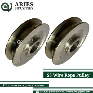 SS Wire Rope Pulley