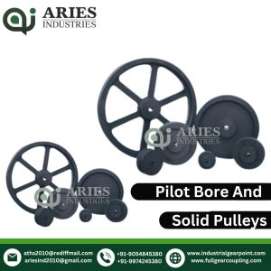 Pilot Bore And Solid Pulleys